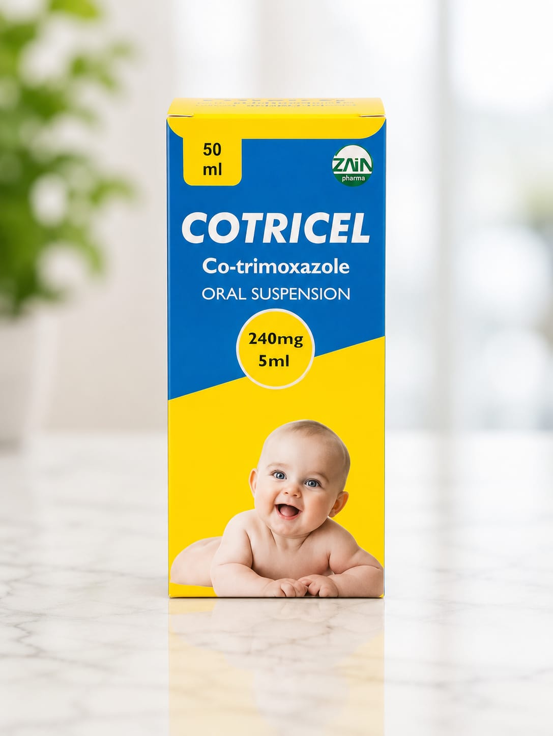 COTRIMOXAZOLE SUSP  50ML